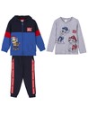 Cerda Chandal Cotton Brushed 3 Piezas Paw Patrol, Color Azul, Talla 5 Años