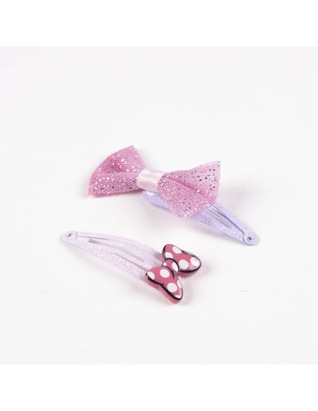 Clips Para Pelo Minnie Mouse 4 Piezas Infantil Multicolor - CERDA | Kiwiku
