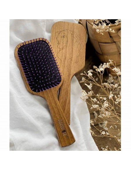 ANWEN Hairbrush For Detangling Cepillo Desenredante De Madera Para Cabello - Kiwiku