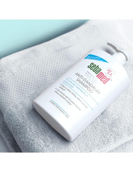 Champú Anticaspa SEBAMED Hair Care 1000ml - Kiwiku