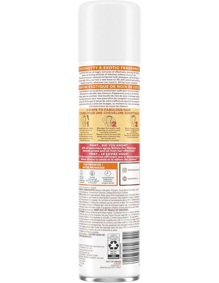 BATISTE Champú En Seco Tropical 200 ml
