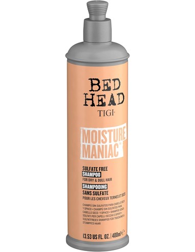 TIGI Bed Head Moisture Maniac Champú Hidratante Para Cabello Seco 400 Ml - Kiwiku