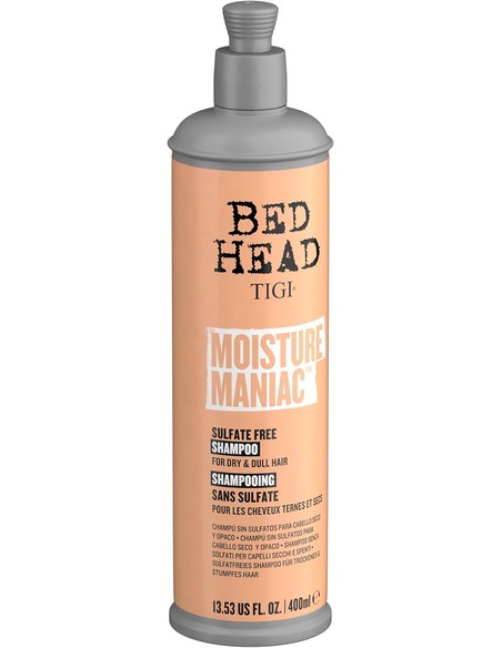 TIGI Bed Head Moisture Maniac Champú Hidratante Para Cabello Seco 400 Ml - Kiwiku