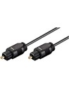 Microconnect Cable de Audio Digital Toslink Lwl para Transmisión de Señales Ópticas y Digitales, Conector Toslink A Toslink, Núc