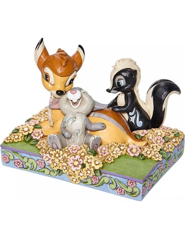 enesco_figura_decorativa_bambi_y_amigos