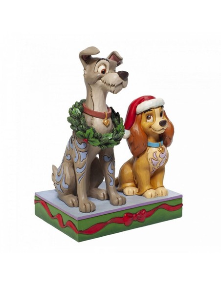 enesco_figura_decorativa_la_dama_y_el_vagabundo_navidad_15_cm_0028399270194_oferta