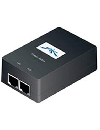 Adaptador De Red Ubiquiti POE-24-24W 24VDC 1A Enchufe EU Negro | Kiwiku