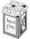 Walther Photo Gift Box Surprise 8,5x8,5x13,5 Cm Color Gris Modelo Fb280d