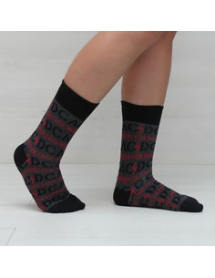 cerda_calcetines_acdc_talla_Única_(35-41)_para_mujer 2