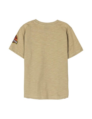 cerda_camiseta_corta_single_jersey_jurassic_park_marrón_talla_10_años_8445484379549_promocion