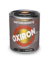 Titan Esmalte Sintético Metálico Antioxidante Oxiron Liso Efecto Forja Negro 250 Ml