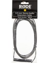 Rode Vc1 - Cable Alargador Mini Jack para Micrófono de Videocámara, 3 M, Color Negro