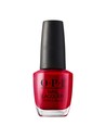 Opi Nail Lacquer Color So Hot It Berns Esmalte de Uñas Rojo 15 Ml
