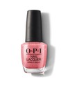 Opi Nail Lacquer Cozu-melted In the Sun Esmalte de Uñas Rosa Dorado Metálico 15 Ml