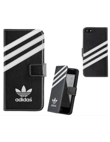 arbusto Escultor traqueteo Kiwiku.com: Adidas BXAD15684 - Funda folio para Apple iPhone 5/5S,  Negro/Blanco - Electrónica