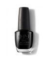 Opi Nail Lacquer Lady In Black Esmalte de Uñas 15 Ml Color Negro Larga Duración