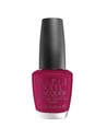 Opi Nail Lacquer Miami Beet Esmalte de Uñas 15 Ml Color Rojo Vino Brillante