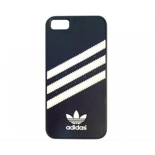 Adidas Moulded Case - Funda flex Apple iPhone 5/5S, negro blanco - Electrónica