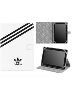 adidas BXAD101304 - Funda tipo libro universal para tablets de 10/11, blanco/negro: Kiwiku.com: Informática