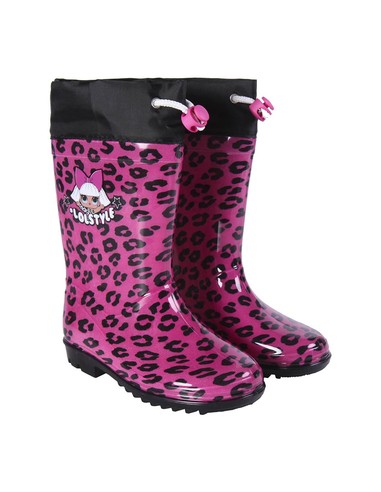 Botas De Lluvia Para Niña CERDA LOL Color Rosa Talla T033 - Kiwiku