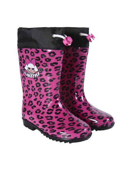 Botas De Lluvia Para Niña CERDA LOL Color Rosa Talla T033 - Kiwiku