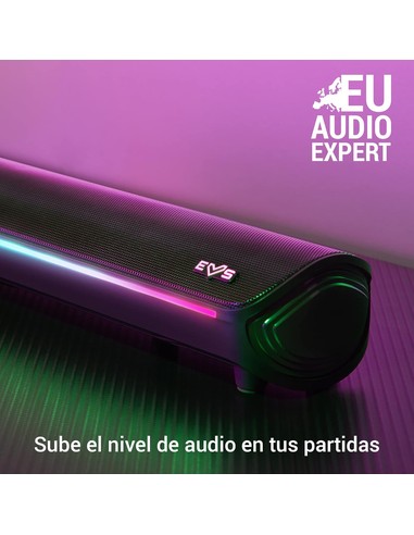 Energy Sistem Gaming Soundbar ESG 2 Sonar Bluetooth 5.0 RGB 10 W Negro - Kiwiku  