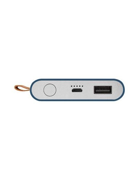 FRESH'N REBEL Powerbank 6000 mAh Índigo Compacto y Portátil - Kiwiku