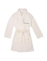 Cerda Batín Bordado Coral Fleece Friends, Color Blanco, Talla L, Licencia Oficial Nbc