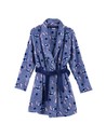 Cerda Batín Infantil Stitch Coral Fleece Azul Talla 5 Años