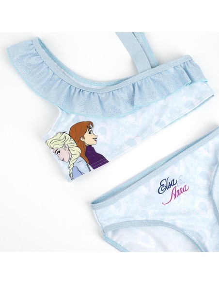 Bikini Infantil Frozen II Azul Claro Talla 4 Años - CERDA | Kiwiku