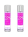 Caravan Perfume de Mujer Nº28 Set 2 Unidades 150 Ml Aroma Floral Verde