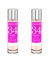 Caravan Perfume de Mujer Nº34 Set 2 Unidades 150 Ml Fragancia Floral Romántica