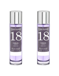 caravan_perfume_para_hombre_nº18_set_de_2_unidades_150_ml_chypre-amaderada_8434652319555_oferta