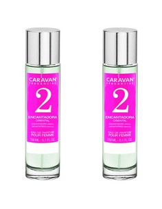 caravan_perfume_de_mujer_nº2_set_2_unidades_150_ml_fragancia_dulce_y_sensual_8434652319746_oferta