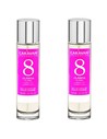 Caravan Perfume de Mujer Nº8 Set 2 Unidades 150 Ml Fragancia Floral Amaderada
