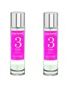 Caravan Perfume de Mujer Nº3 Set de 2 Unidades - 150 Ml Total - Fragancia Elegante y Sofisticada