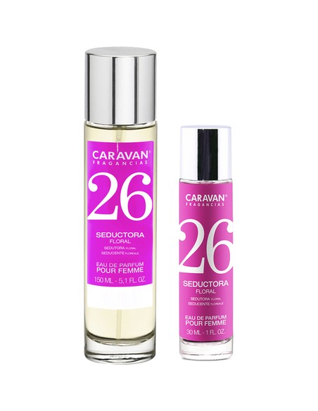 caravan_perfume_de_mujer_nº26_set_150_ml_+_30_ml_fragancia_floral_elegante_y_sensual_8434652145185_oferta