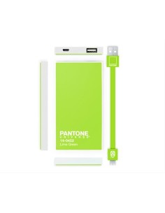 Kiwiku.com: Pantone BXPAPB3002 - Batería auxiliar de 3000 mAh con micro USB, verde - Electrónica