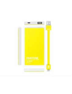 Pantone BXPAPB3003 - Batería auxiliar de 3000 mAh con micro USB, amarillo: Kiwiku.com: Electrónica