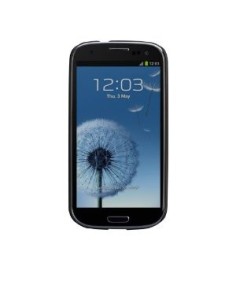 Kiwiku.com: Case-Mate CMBTG3BL - Funda trasera rígida para Samsung Galaxy S3, negro - Electrónica 2