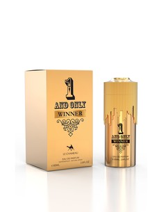 LE CHAMEAU One And Only Winner Eau de Parfum Masculino 85 ml, Fragancia Sofisticada con Notas Cítricas y Amaderadas