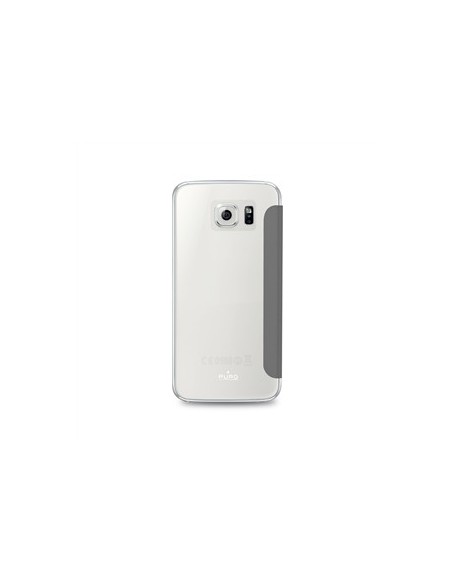funda booklet sense táctil negra samsung galaxy s6 puro PUFM346 kiwiku.com