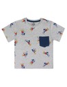 Cerda Camiseta Corta Premium Mickey, Color Gris, Talla 3 Años