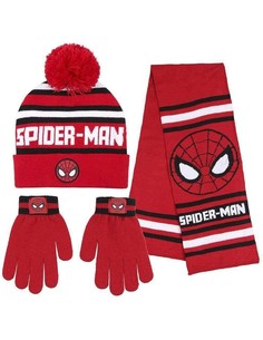 cerda_conjunto_3_piezas_bufanda_spiderman
