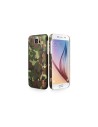 Sbs cover camouflage para samsung galaxy s6, impresión en naranja
