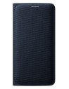 Galaxy s6 edge funda samsung flip wallet (fabric) negra