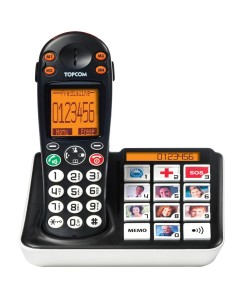 Topcom Sologic B935 - Teléfono Fijo Inalámbrico0: Topcom: Kiwiku.com: Electrónica 2