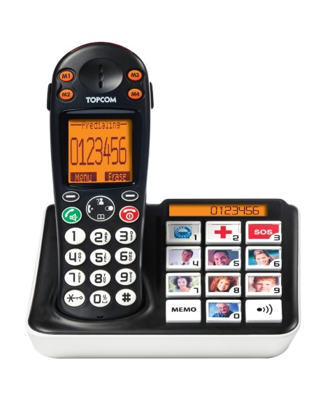 Topcom Sologic B935 - Teléfono Fijo Inalámbrico0: Topcom: Kiwiku.com: Electrónica