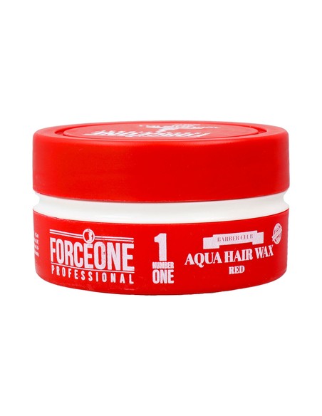 red_one_force_aqua_hair_wax_red_150_ml_cera_moldeadora_para_cabello_masculino_con_fijación_fuerte_y_brillo_8697926025112_oferta