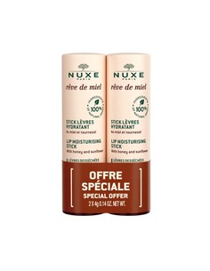 nuxe_rêve_de_miel_stick_labial_hidratante_pack_2x4gr_para_labios_secos_3264680026225_oferta